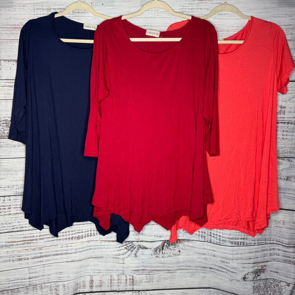 Larace Boutique 3pc Tunic top Super Soft XL